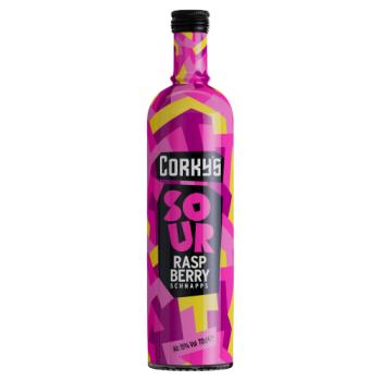Corky's Sour Raspberry Schnapps 70cl