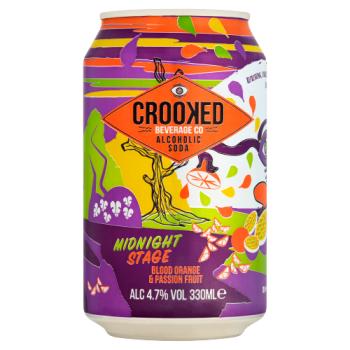 Crooked Orange +passion Soda 250ml