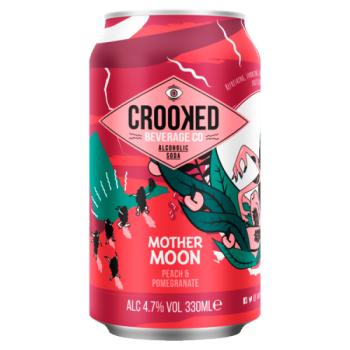 Crooked Peach & Pomegranate 250ml Soda