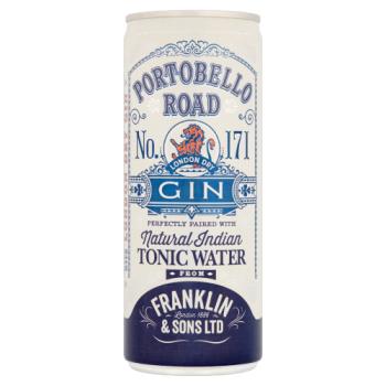 Franklin & Sons Ltd Portobello Road London Dry Gin 250ml