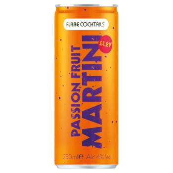 Flare Cocktails Passion Fruit Martini 250ml