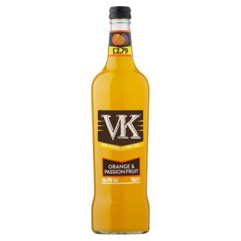 VK Orange & Passion Fruit 70cl