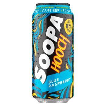 Soopa Hooch Blue Raspberry 440ml