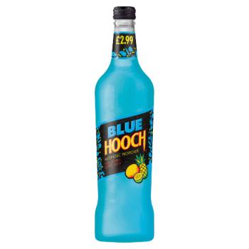Blue Hooch Alcoholic Tropicade with Vodka & Fruit Juice 70cl