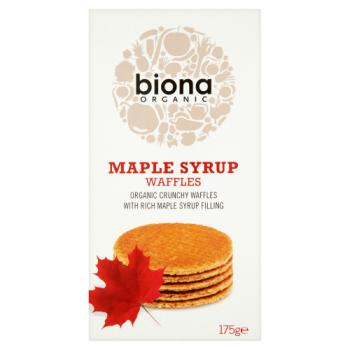 Biona Organic Maple Syrup Waffles 175g