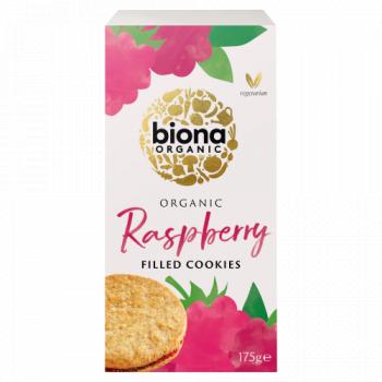 Biona Raspberry-filled Cookies