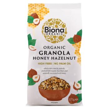 Biona Organic Granola Honey Hazelnut 375g