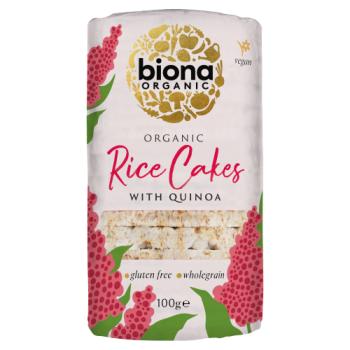 Biona Organic Rice Cakes with Quinoa 100g