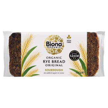 Biona Organic Original Rye Bread Sourdough 500g