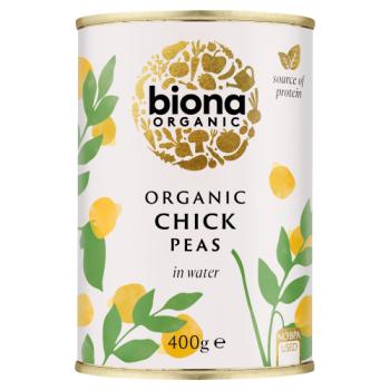 Biona Organic Chick Peas in Water 240g