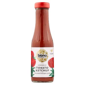 Biona Organic Tomato Ketchup Sweetened with Agave Syrup 340g