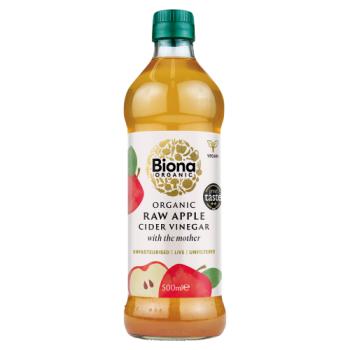 Biona Organic Raw Apple Cider Vinegar with the Mother 500ml