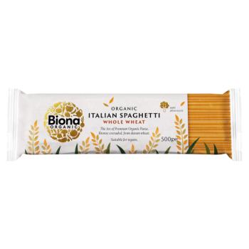 Biona Organic Whole Wheat Italian Spaghetti 500g