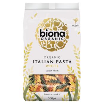 Biona White Fusilli Tricolore