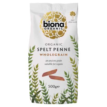 Biona Organic Spelt Penne Wholegrain 500g