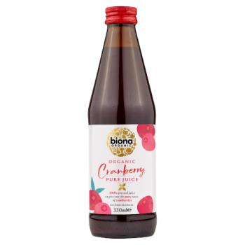 Biona Organic Cranberry Pure Juice 330ml