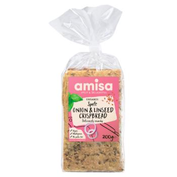Amisa Spelt Crispbread - Onion