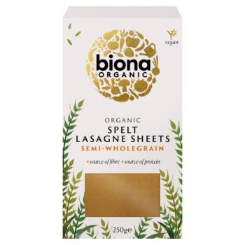 Biona Spelt Lasagne - Wholemeal