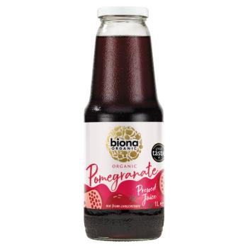 Biona Pomegranate Juice - 100% - Lge