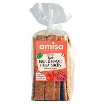Amisa Italia Tomato & Herb Spelt Sticks