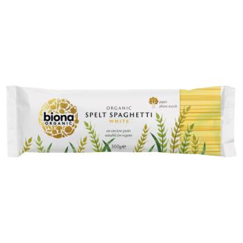 Biona White Spelt Spaghetti - Straight