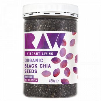Raw Health Black Chia Seeds - Raw