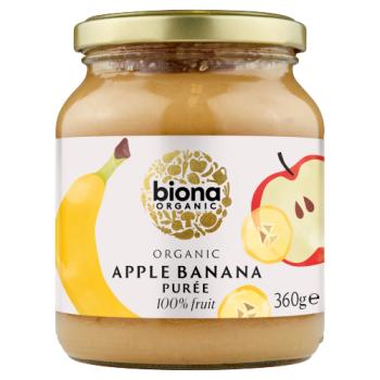 Biona Apple & Banana Purée - Jar