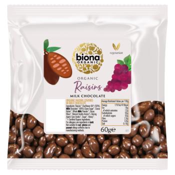Biona Milk Choc Covered Raisins