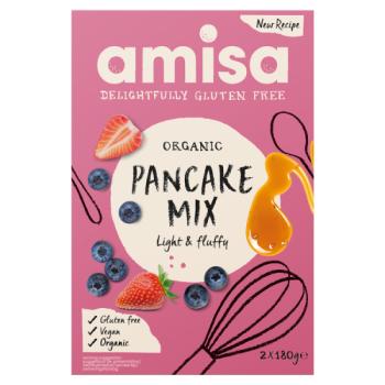 Amisa Organic Pancake Mix 2 x 180g