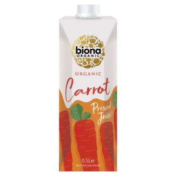 Biona Organic Carrot Pressed Juice 0.5L