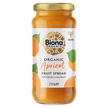 Biona Organic Apricot Fruit Spread 250g
