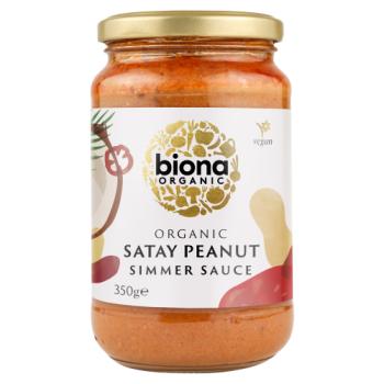 Biona Satay Spicy Peanut Simmer Sauce