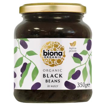 Biona Organic Black Beans in Water 350g