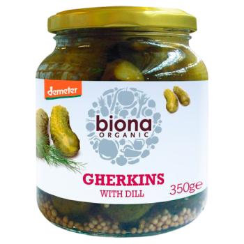 Biona Gherkins Dill - Sml