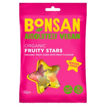 Bonsan Fruity Stars -  Reduced Sugar