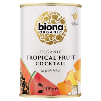 Biona Tropical Fruit Cocktail - Tinned