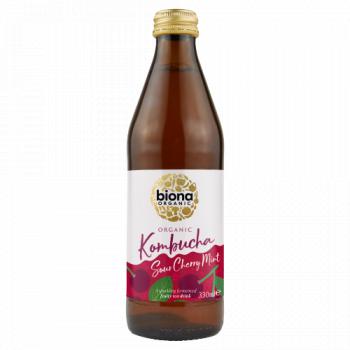 Biona Org Sour Cherry Mint Kombucha
