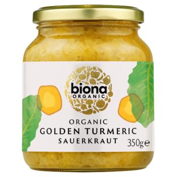 Biona Organic Golden Turmeric Sauerkraut 220g
