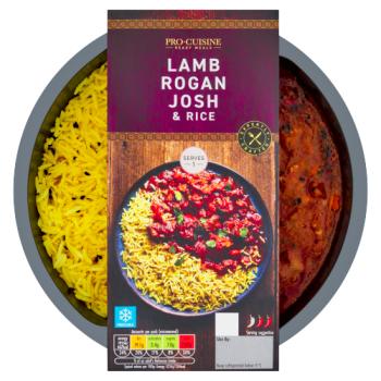 Pro-Cuisine Lamb Rogan Josh & Rice 400g