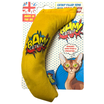 BAM! Catnip Filled Banana Toy 