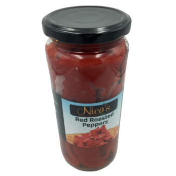 Nico's Mediterranean Delights Red Roasted Peppers 