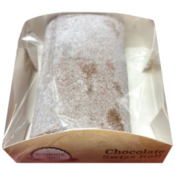 Authentic Cakes By Talgarth Chocolate Swiss Roll 