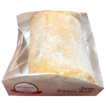 Authentic Cakes By Talgarth Jam Swiss Roll 