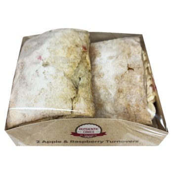 Authentic Cakes By Talgarth 2 Apple & Raspberry Turnovers 
