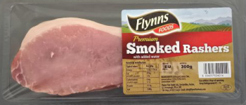 Flynns Smoked Back Bacon Rashers 300g 