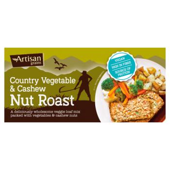 Artisan Grains Country Vegetable & Cashew Nut Roast 200g