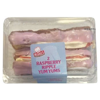 McGhee's Raspberry Ripple Yum Yums 2pk 