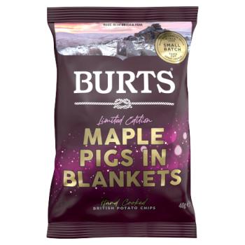 Burts Limited Edition Maple Pigs in Blankets British Potato Chips 40g