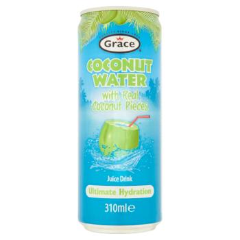 Grace Coconut Water Juice Drink with Real Coconut Pieces 310ml