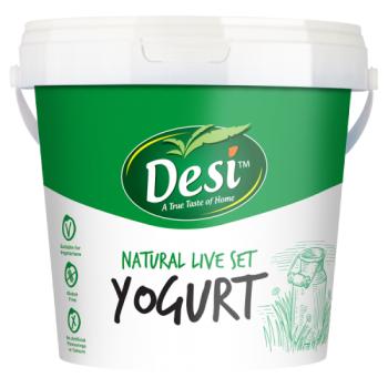 Desi Natural Yogurt Live Set 1kg
